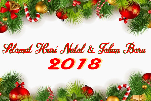 Selamat Hari Natal & Tahun Baru 2018 - Humas USM-Indonesia